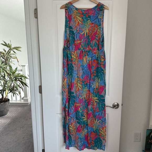 Kona Sol Tie Front Swim Cover-up - Picture 2 of 6